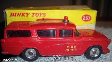 Dec070-decalcomanie for id break ambulance municipale dinky toys ref 556 