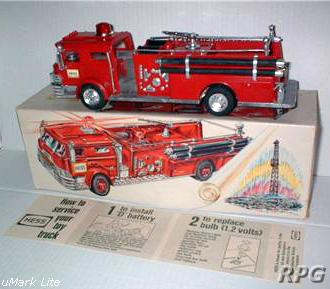 1970 hess fire truck