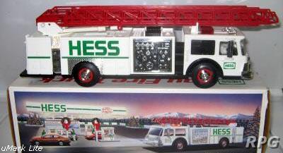 hess fire truck 1989